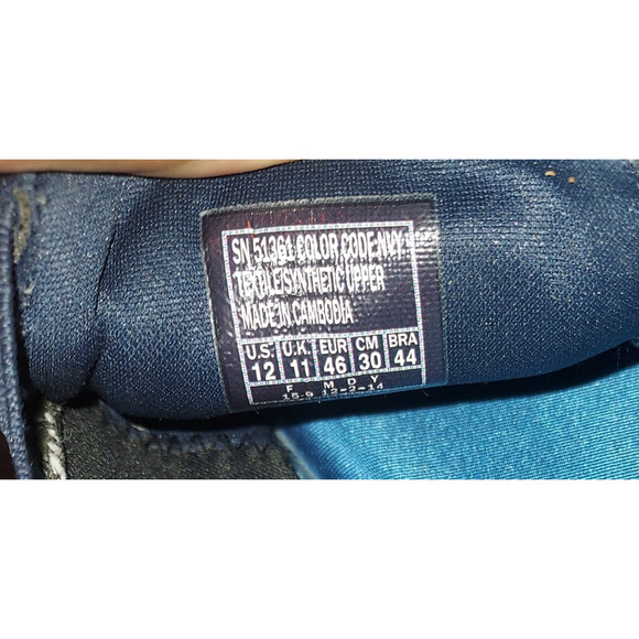 Skechers Mens Slip On Sneakers 12M Mesh Shoes Equalizer Persistent Comfort Navy - Picture 16 of 16